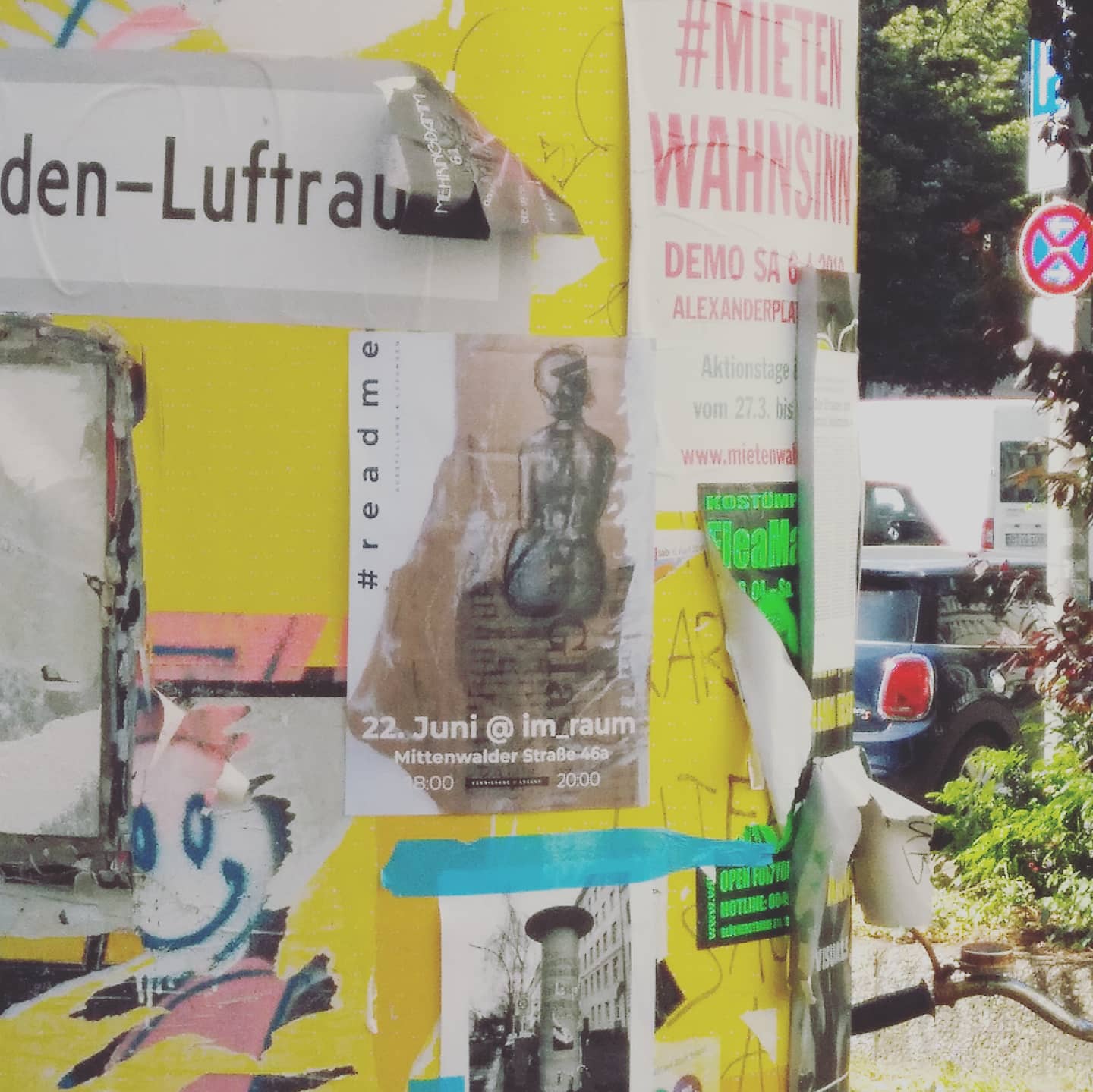 Exhibition & Reading #README, 2019, Kreuzberg