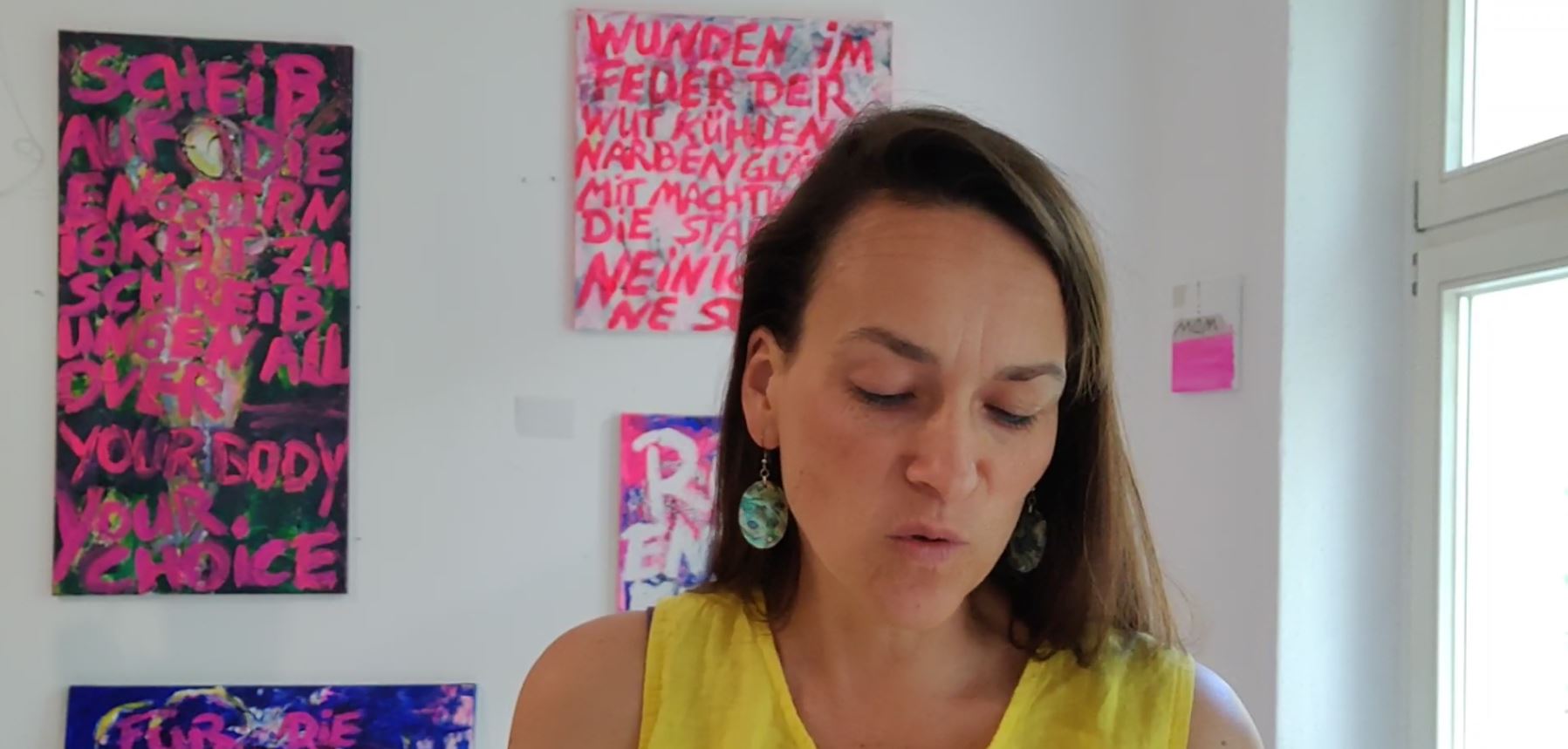 Ich mache, Kurzlesung aus „Der Frau“ (VHV, 2022) 2025
