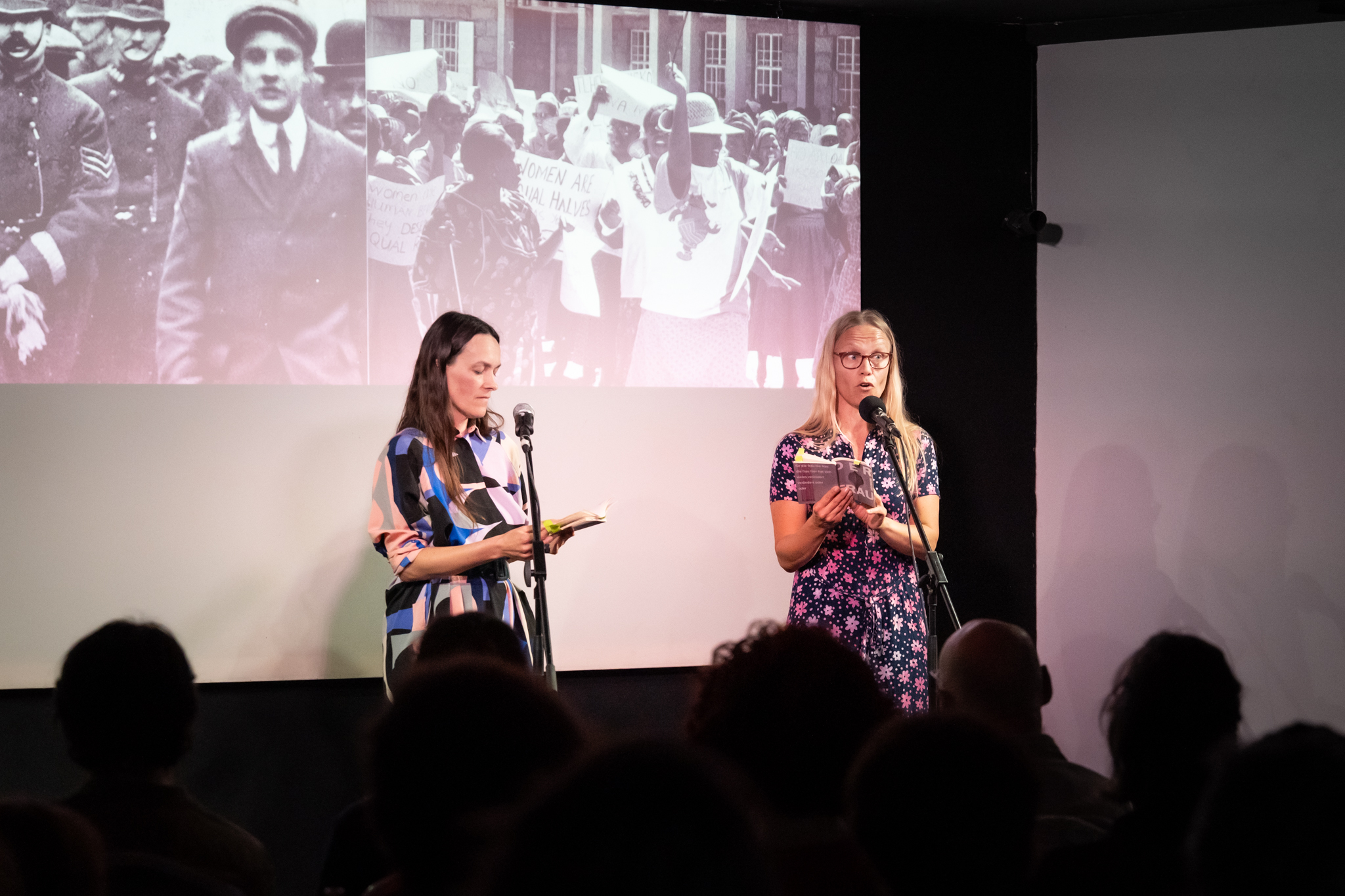 FLINTA* Kultur Salon Berlin, am 31. Mai in der Lettrétage – ein Rückblick/a review (DE & EN)